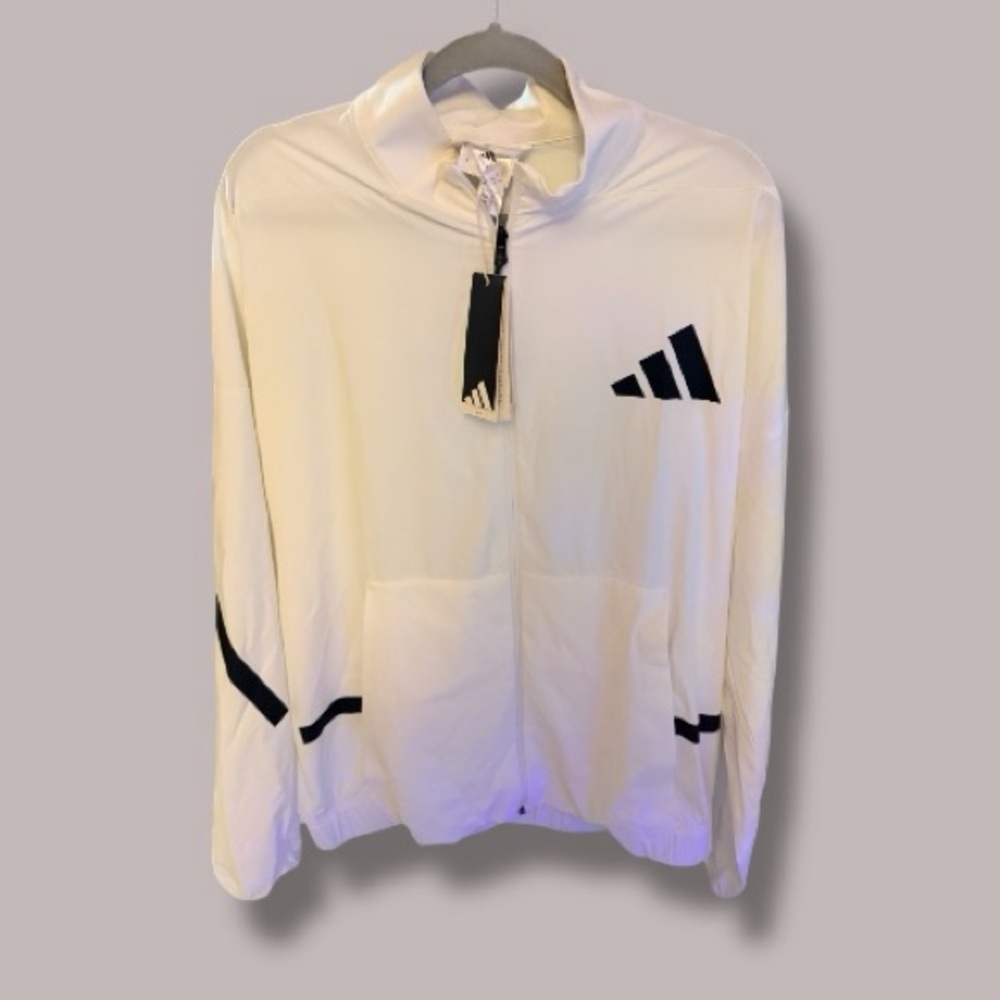 New! Adidas Z.N.E. Full-Zip Hooded Track Jacket (Large)